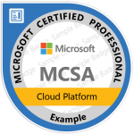 Microsoft MCSA Badge